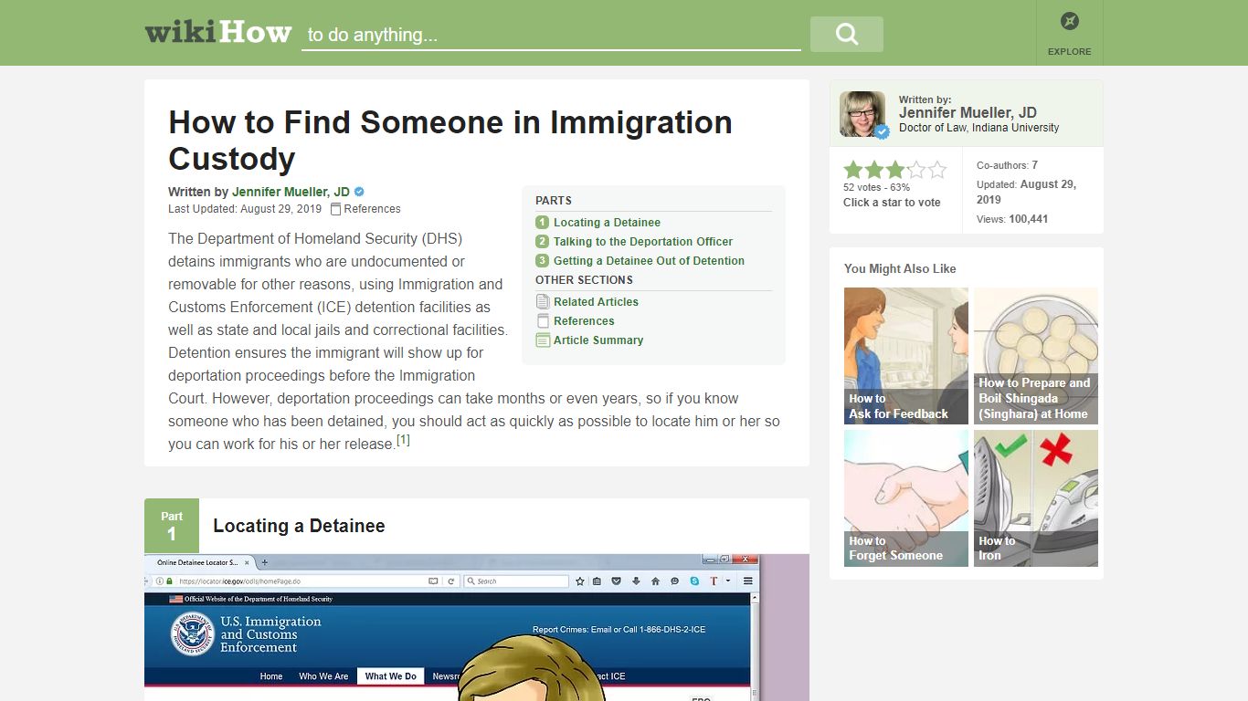 How to Find Someone in Immigration Custody: 11 Steps